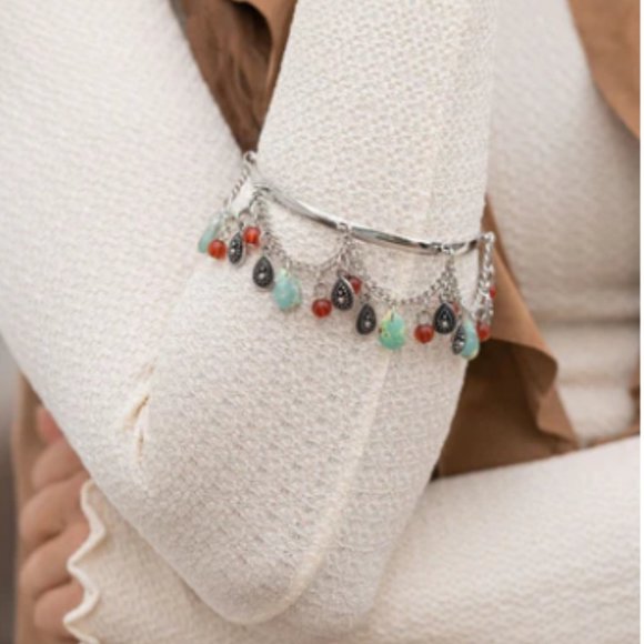 PAPARAZZI SIMPLY SANTA FE COMPLETE TREND BLEND JULY 2023 FASHION FIX - Picture 5 of 6